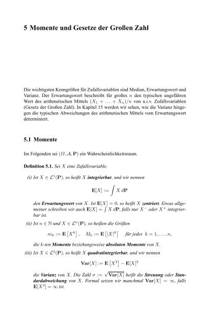 Klenke Wahrscheinlichkeitstheorie