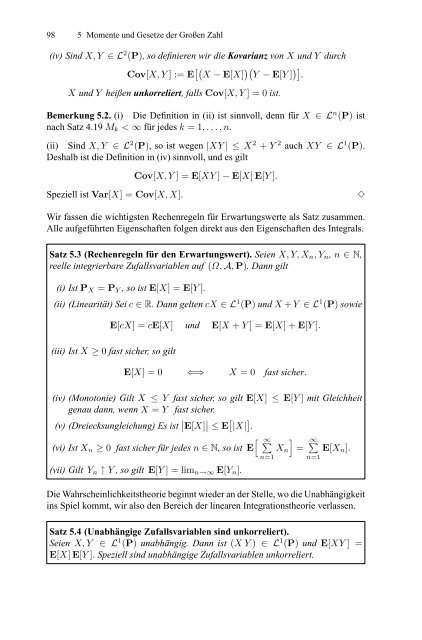 Klenke Wahrscheinlichkeitstheorie