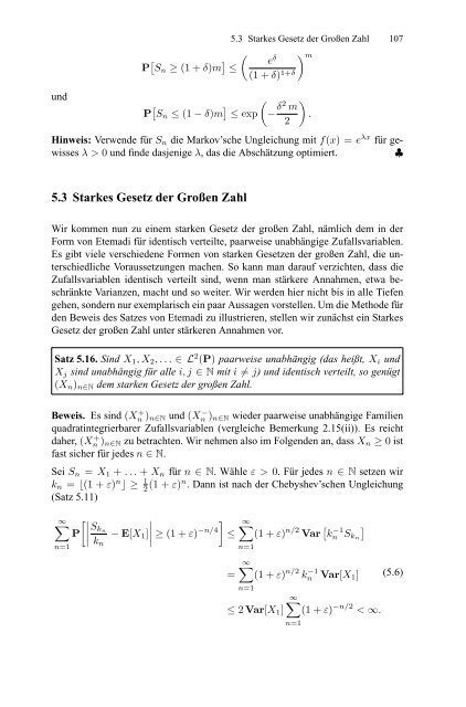 Klenke Wahrscheinlichkeitstheorie