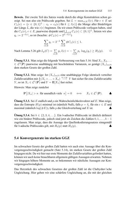 Klenke Wahrscheinlichkeitstheorie