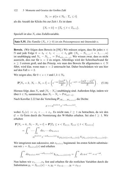 Klenke Wahrscheinlichkeitstheorie