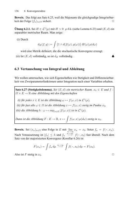 Klenke Wahrscheinlichkeitstheorie