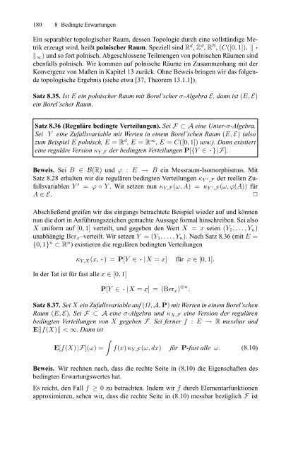 Klenke Wahrscheinlichkeitstheorie