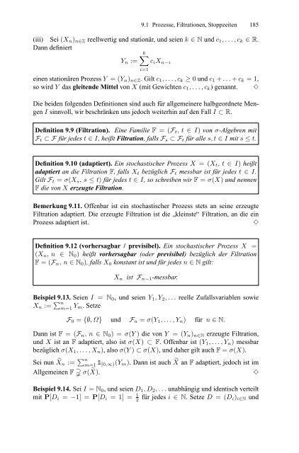 Klenke Wahrscheinlichkeitstheorie