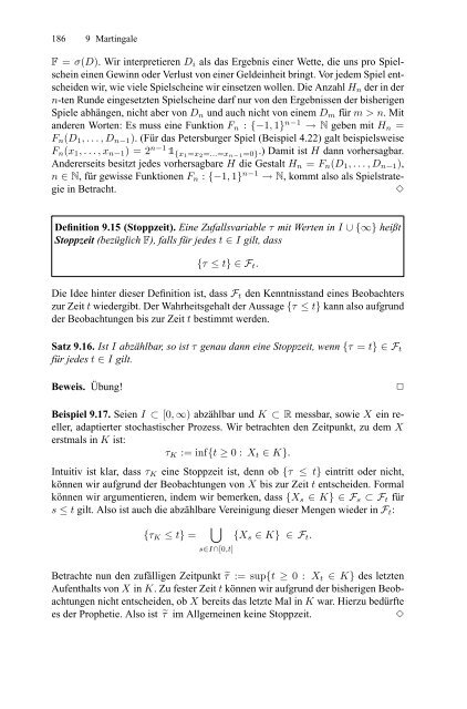 Klenke Wahrscheinlichkeitstheorie