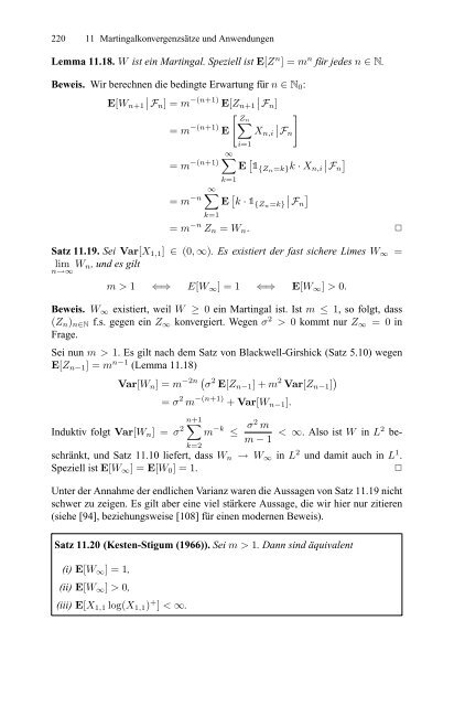 Klenke Wahrscheinlichkeitstheorie