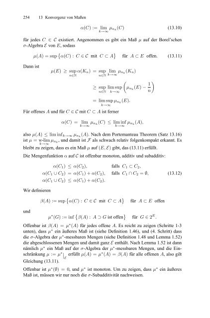 Klenke Wahrscheinlichkeitstheorie