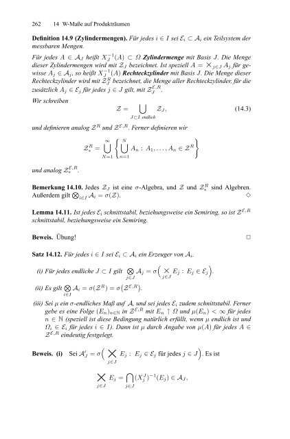 Klenke Wahrscheinlichkeitstheorie