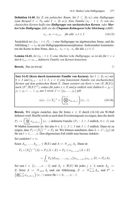 Klenke Wahrscheinlichkeitstheorie