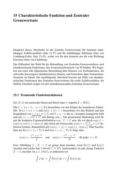 Klenke Wahrscheinlichkeitstheorie