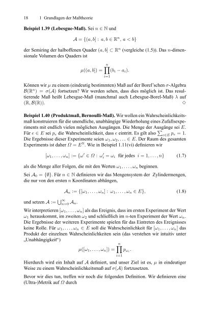 Klenke Wahrscheinlichkeitstheorie