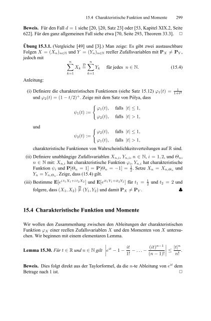 Klenke Wahrscheinlichkeitstheorie