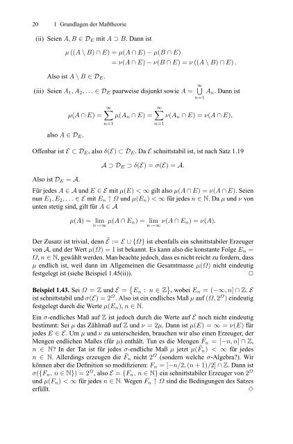 Klenke Wahrscheinlichkeitstheorie