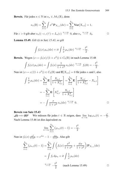 Klenke Wahrscheinlichkeitstheorie