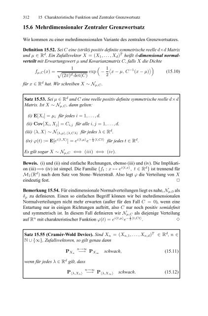 Klenke Wahrscheinlichkeitstheorie