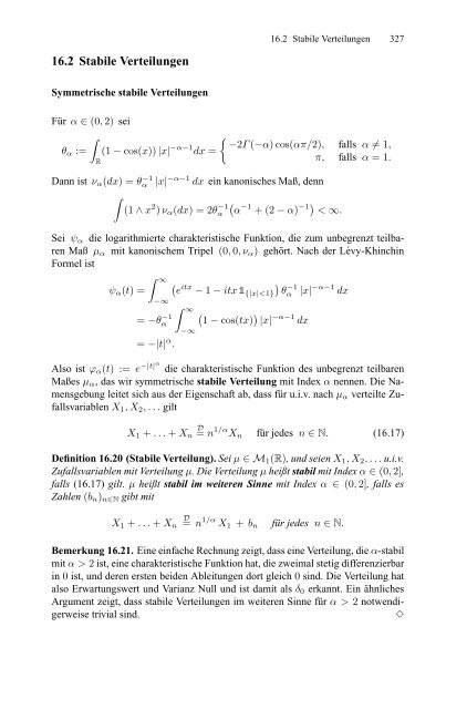 Klenke Wahrscheinlichkeitstheorie