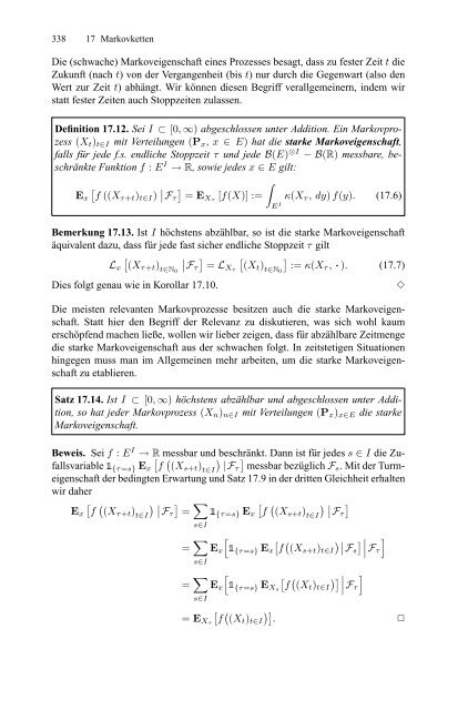 Klenke Wahrscheinlichkeitstheorie