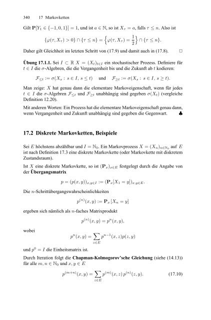 Klenke Wahrscheinlichkeitstheorie