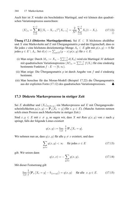 Klenke Wahrscheinlichkeitstheorie