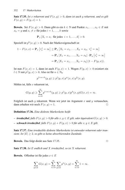 Klenke Wahrscheinlichkeitstheorie