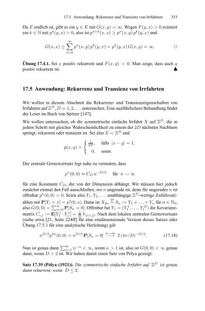 Klenke Wahrscheinlichkeitstheorie