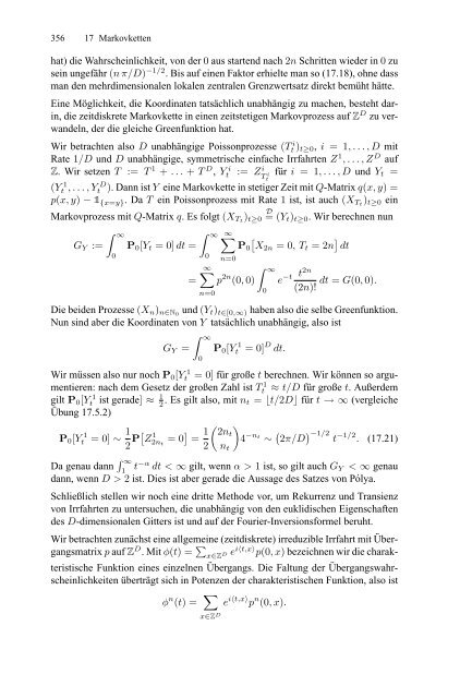 Klenke Wahrscheinlichkeitstheorie