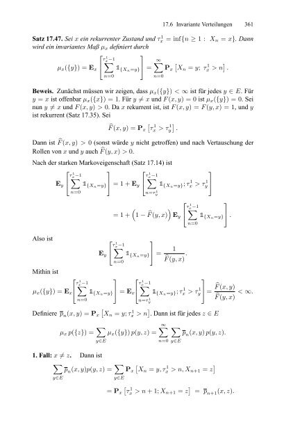 Klenke Wahrscheinlichkeitstheorie