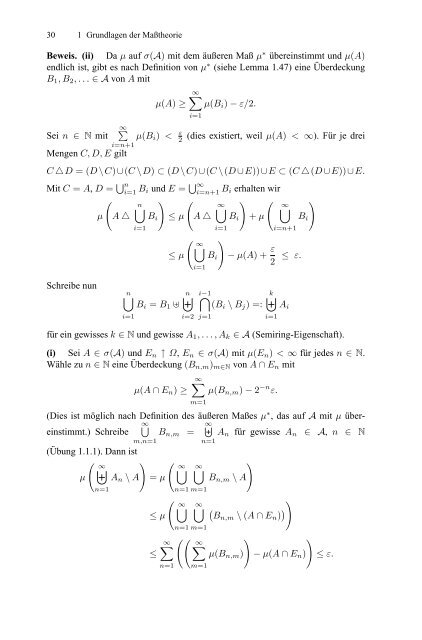 Klenke Wahrscheinlichkeitstheorie