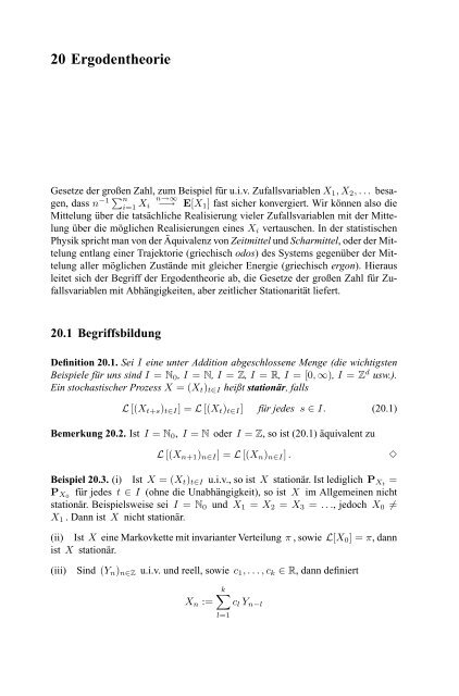 Klenke Wahrscheinlichkeitstheorie