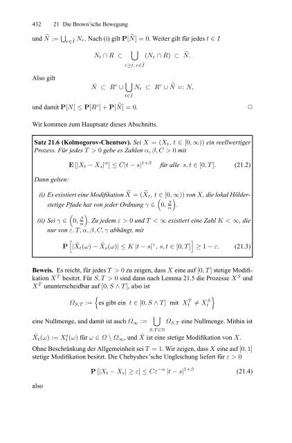 Klenke Wahrscheinlichkeitstheorie