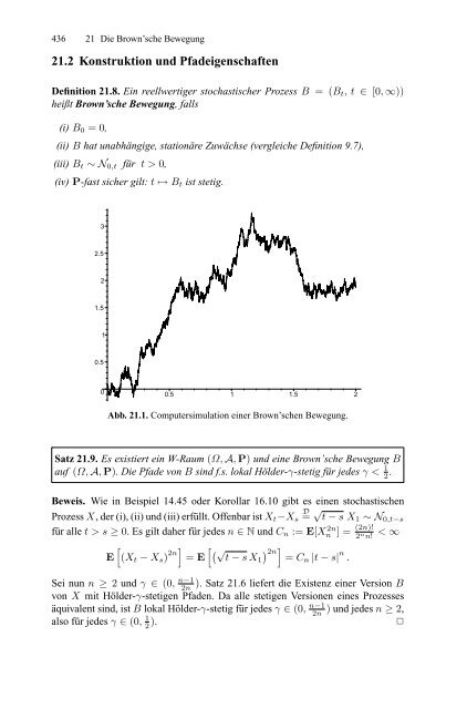 Klenke Wahrscheinlichkeitstheorie