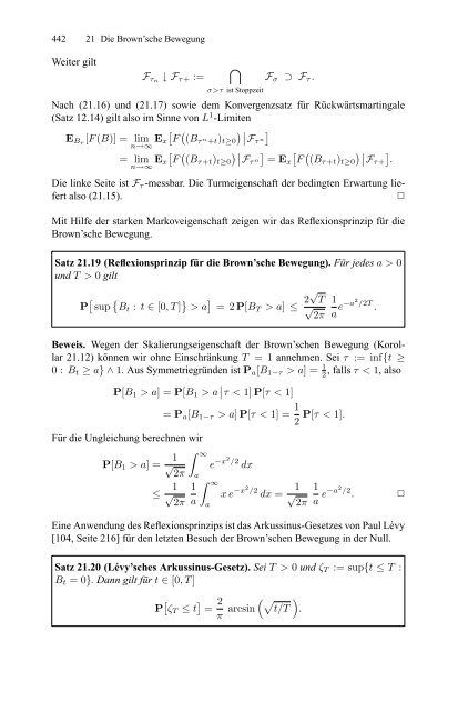 Klenke Wahrscheinlichkeitstheorie