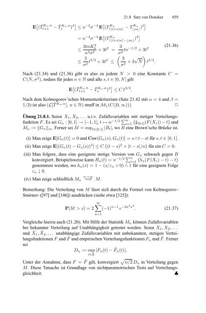 Klenke Wahrscheinlichkeitstheorie