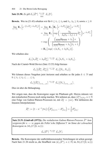 Klenke Wahrscheinlichkeitstheorie