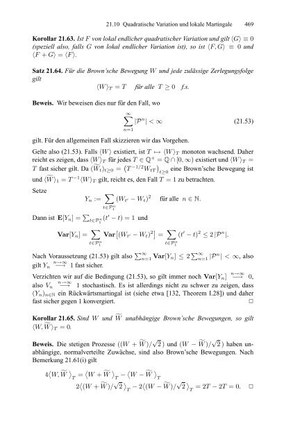 Klenke Wahrscheinlichkeitstheorie