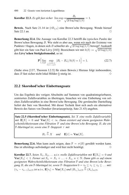 Klenke Wahrscheinlichkeitstheorie