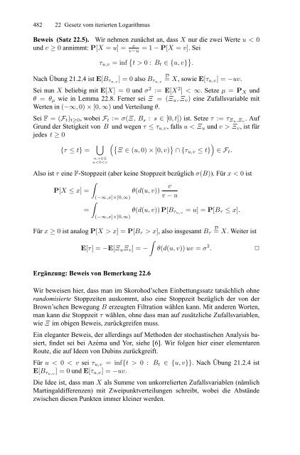 Klenke Wahrscheinlichkeitstheorie