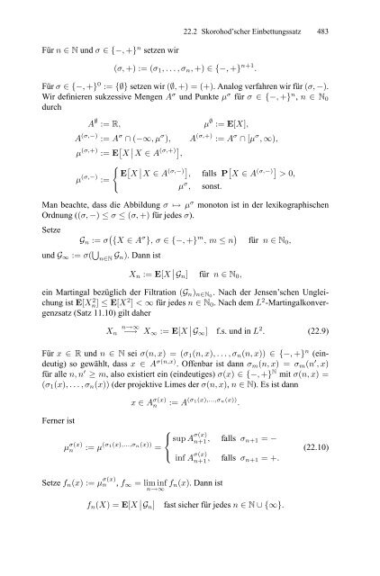 Klenke Wahrscheinlichkeitstheorie