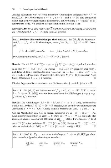 Klenke Wahrscheinlichkeitstheorie