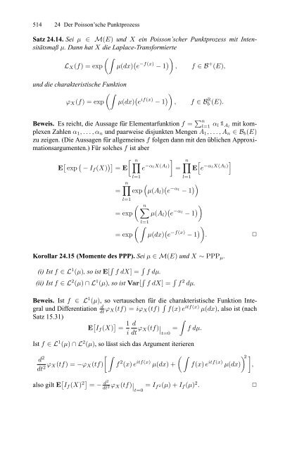 Klenke Wahrscheinlichkeitstheorie