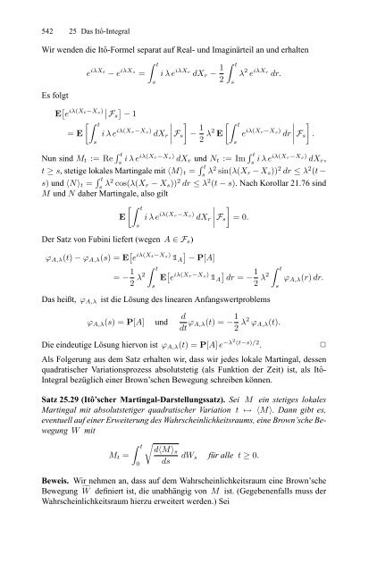 Klenke Wahrscheinlichkeitstheorie