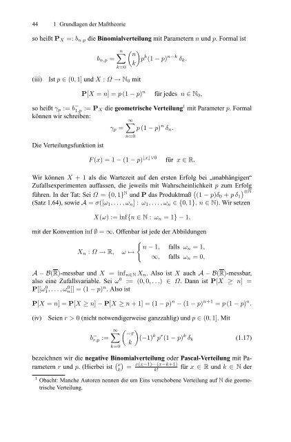 Klenke Wahrscheinlichkeitstheorie