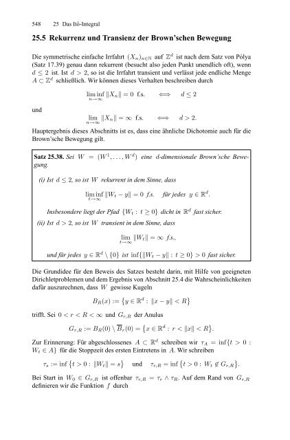 Klenke Wahrscheinlichkeitstheorie