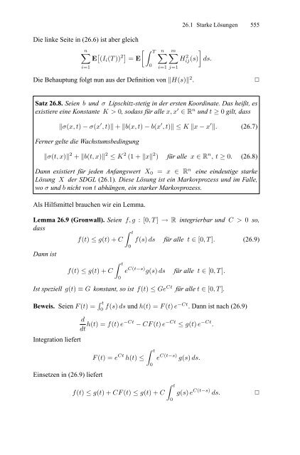 Klenke Wahrscheinlichkeitstheorie