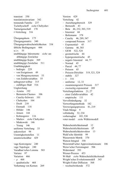 Klenke Wahrscheinlichkeitstheorie