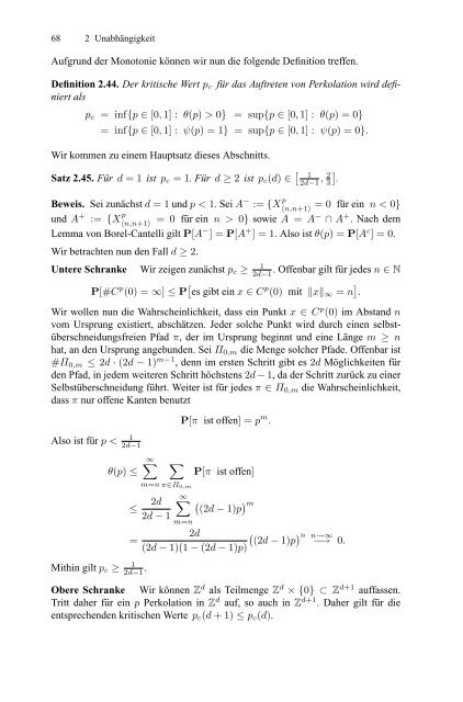 Klenke Wahrscheinlichkeitstheorie