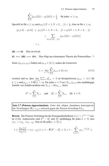 Klenke Wahrscheinlichkeitstheorie