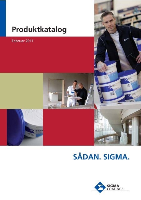 Produktkatalog SÅDAN. SIGMA. - Sigma Coatings