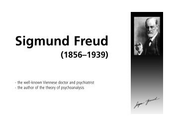 Sigmund Freud