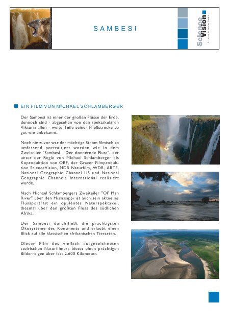 Pressemappe (pdf) - ScienceVision